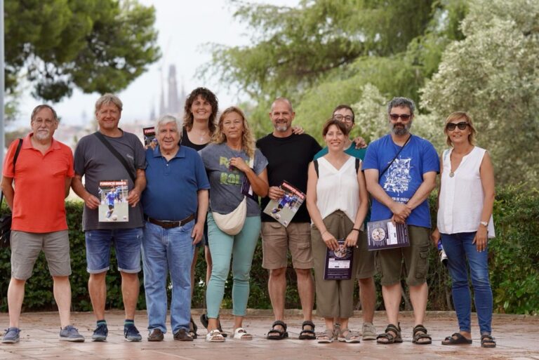 VISITA DE LOS MIEMBROS DE XARXA ESPORT A LAS INSTALACIONES DE FUNDACIÓN BRAFA 