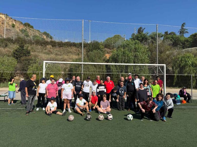 INICIO DEL PROYECTODE WALKING FUTBOL INCLUSIUVO 